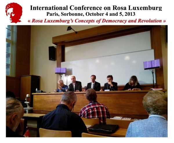 Участие в международной конференции "Rosa Luxemburg’s Concepts of Democracy and Revolution" 